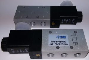 5/2-пневмораспределители Joyner MH 510501S G1/8" H180 24V DC со склада в Москве